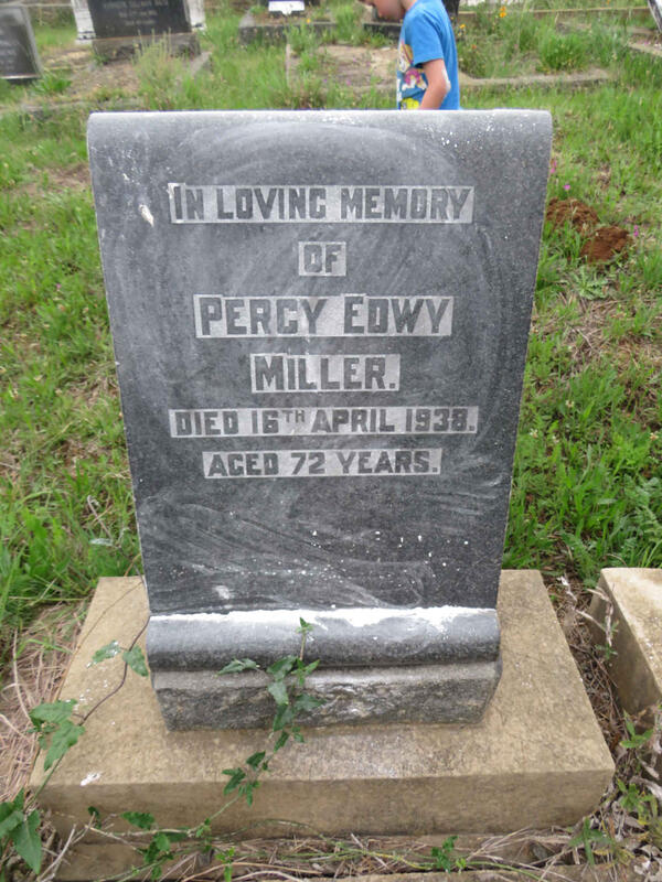 MILLER Percy Edwy -1938