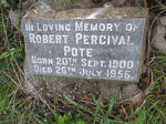 POTE Robert Percival 1900-1956