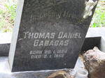 GABAGAS Thomas Daniel 1924-1958