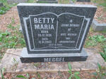 MEGGEL Betty Maria 1936-2003