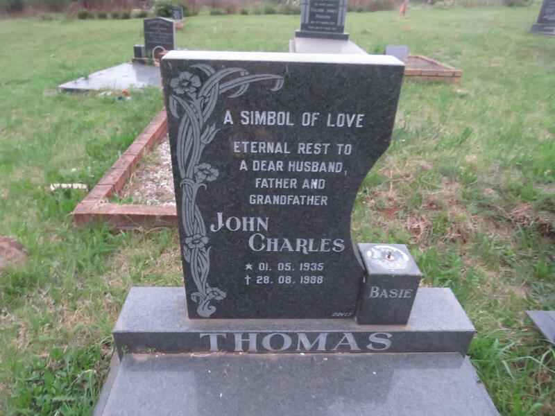 THOMAS John Charles 1935-1988