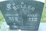 MULLER Johan 1926-2013 & Annatjie 1930-1996