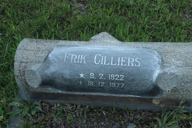 CILLIERS Frik 1922-1977