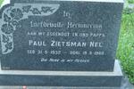 NEL Paul Zietsman 1932-1980