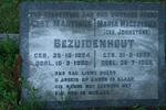 BEZUIDENHOUT Gert Martinus 1894-1950 & Maria Magdalena JOHNSTONE 1898-1950