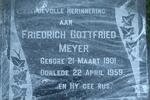 MEYER Friedrich Gottfried 1901-1959