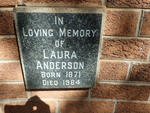 ANDERSON Laura 1871-1964