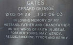 GATES Gerard George 1929-2003