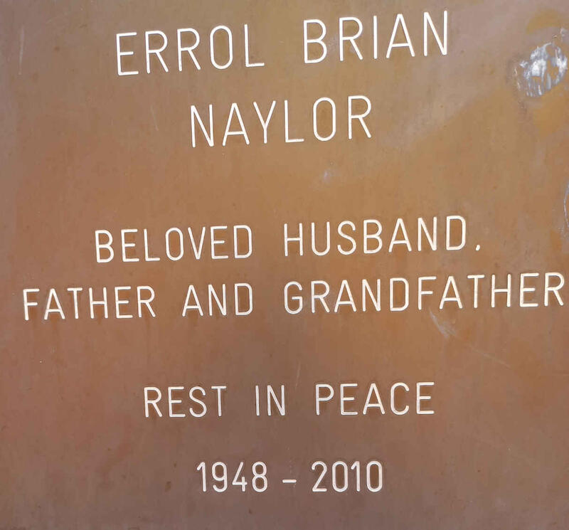 NAYLOR Errol Brian 1948-2010