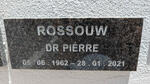 ROSSOUW Pierre 1962-2021