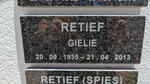 RETIEF Gielie 1935-2013
