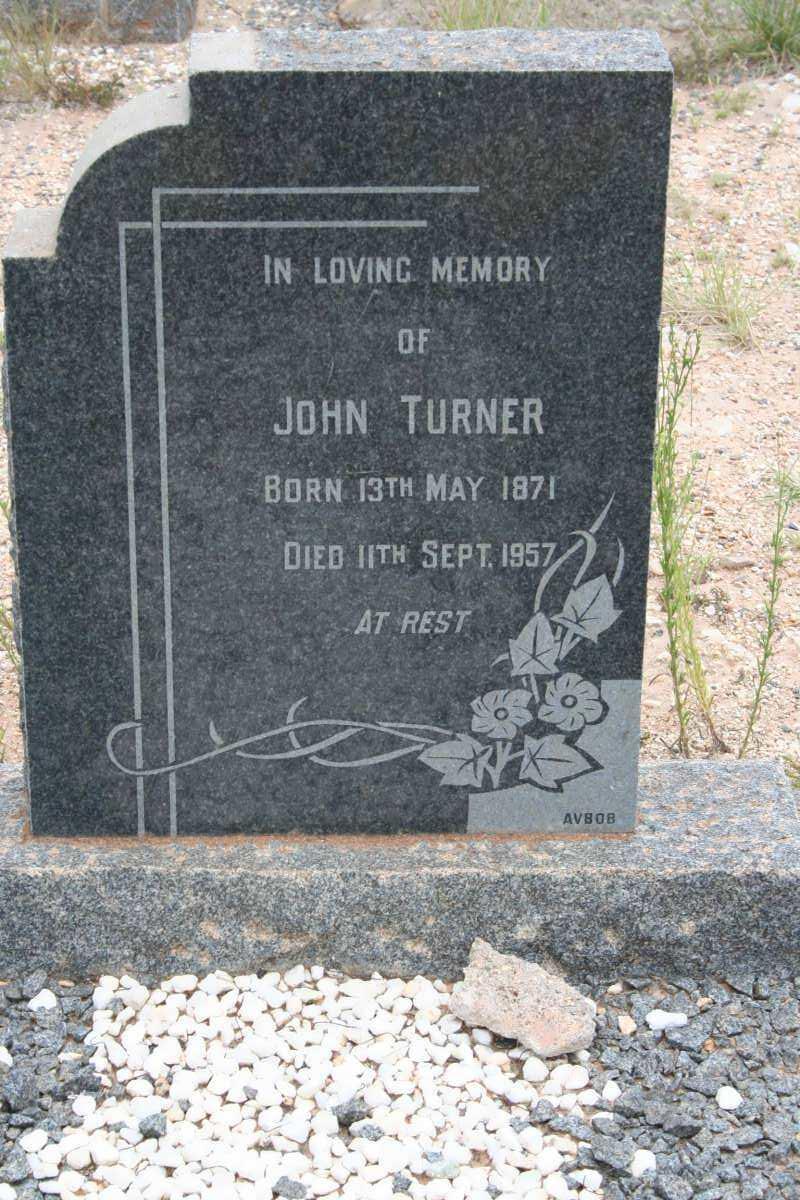 TURNER John 1871-1957