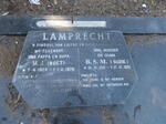 LAMPRECHT M.J. 1929-1979 & B.S.M. 1930-2020