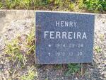 FERREIRA Henry 1924-1970 :: FERREIRA T.I. 1909-1981