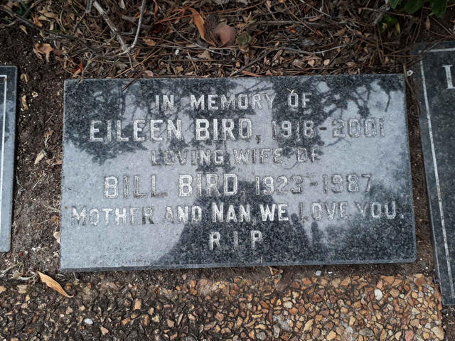 BIRD Bill 1923-1987 & Eileen 1918-2001