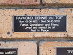 TOIT Raymond Dennis, du 1922-2002