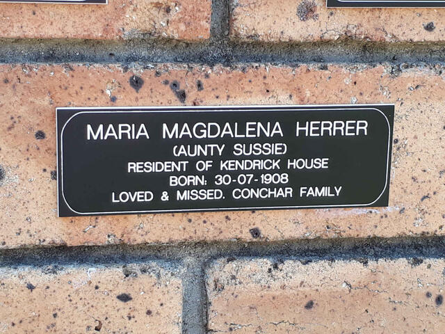 HERRER Maria Magdalena 1938-