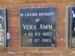 AMM Vera 1903-1983
