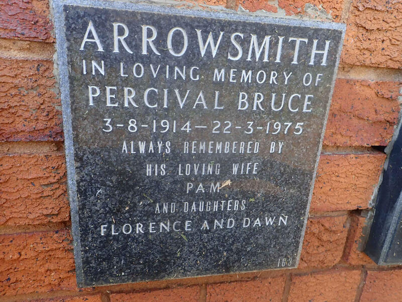 ARROWSMITH Percival Bruce 1914-1975