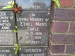 CURLE Ethel Mary 1886-1976