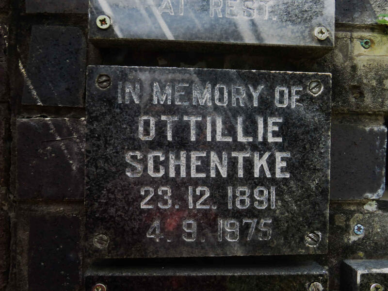 SCHENTKE Ottillie 1891-1975