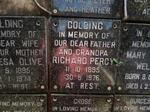 GOLDING Richard Percy 1895-1976