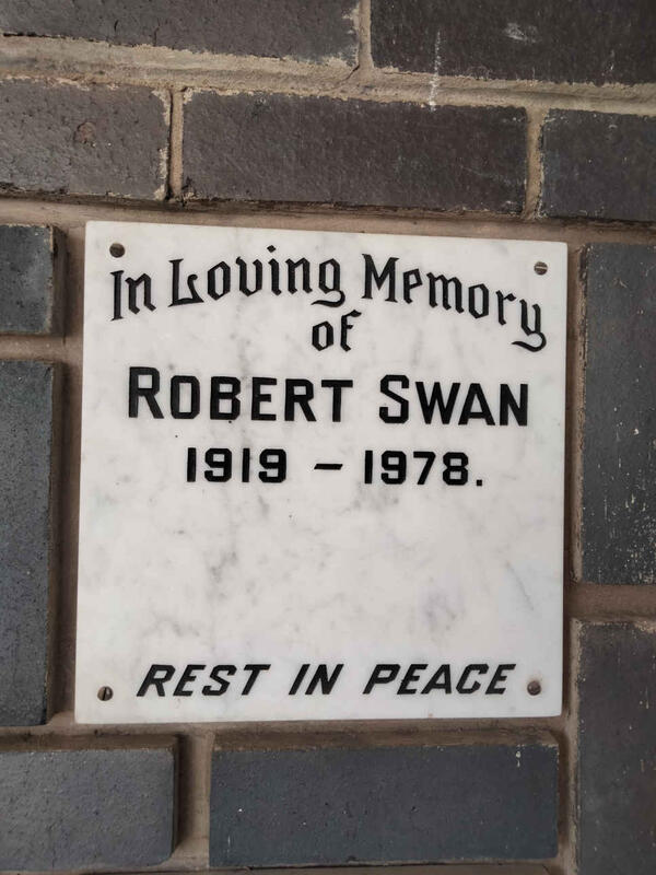 SWAN Robert 1919-1978