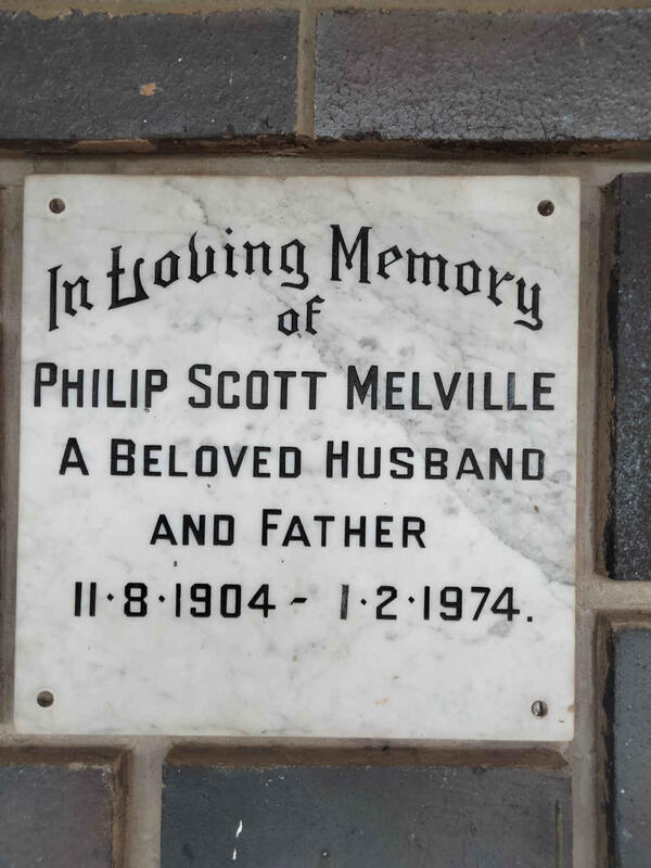 MELVILLE Philip Scott 1904-1974