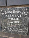 DAVIDS Clement Willie 1937-2013