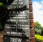 CRANE Arthur 1938-1984 & Norma 1943-2003