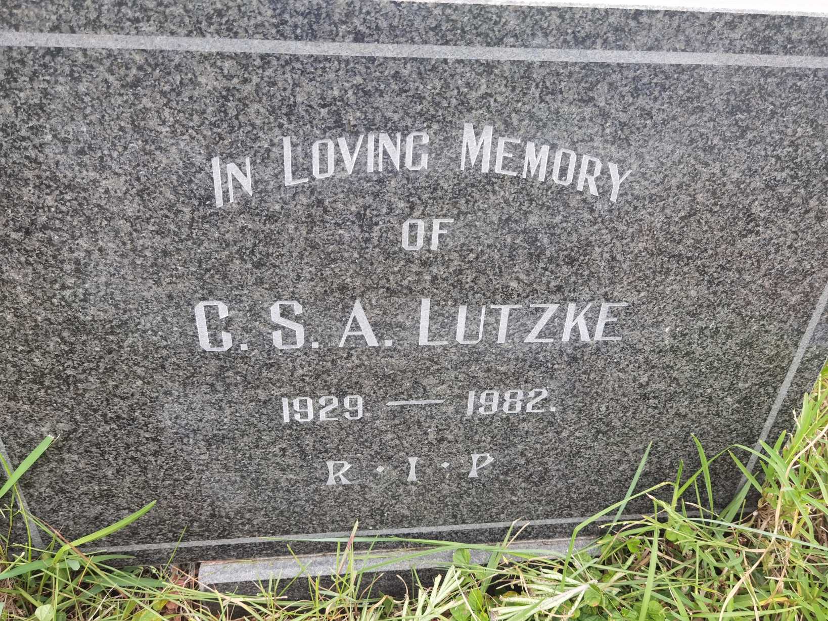 LUTZKE C.S.A. 1929-1982