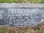OSBORNE Catherine Mary 1876-1950