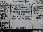 CRAIB Andrew Murray 1900-1962