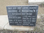 STOCKENSTROM Jacobus J. 1882-1970 & Magdalena M.P. MULLER 1887-1962