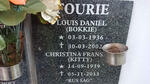 FOURIE Louis Daniël 1936-2002 & Christina Frans? 1939-2013