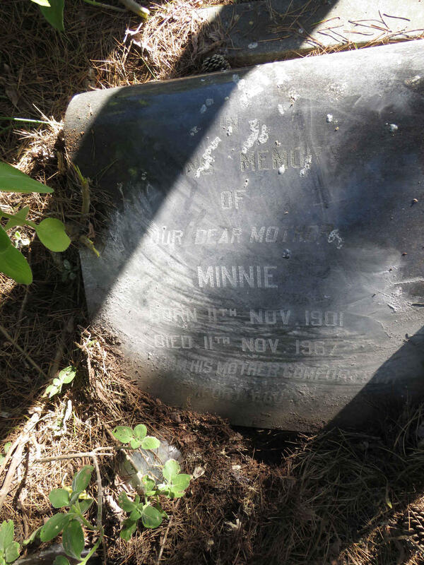 ? Minnie 1901-1967