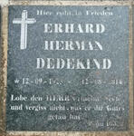DEDEKIND Erhard Herman 1925-2014