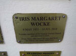 WOCKE Iris Margaret 1931-2018
