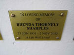 SHARPLES Brenda Thornely 1931-2022