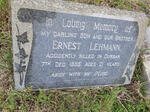 LEHMANN Ernest -1955