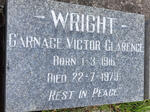 WRIGHT Garnage Victor Clarence 1916-1979