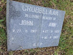 GROBBELAAR John 1917-2000 & Ann Getruida Katrina NEL 1920-1987