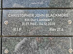 BLACKMORE Christopher John 1960-2020