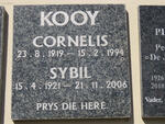 KOOY Cornelis 1919-1994 & Sybil 1921-2006