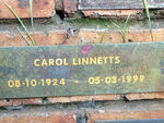 LINNETTS Carol 1924-1999