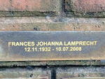 LAMPRECHT Frances Johanna 1932-2008