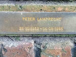 LAMPRECHT Peter 1932-1995