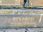 McMICKEN Barry 1917-2000