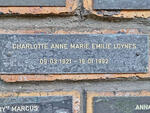 LOYNES Charlotte Anne Marie Emilie 1921-1992