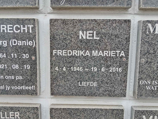 NEL Fredrika Marieta 1946-2016